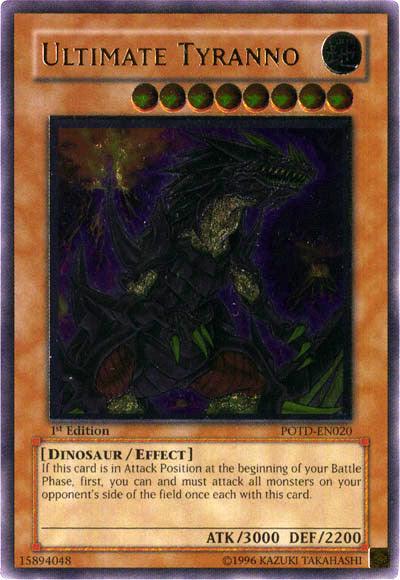 Ultimate Tyranno [POTD-EN020] Ultimate Rare - Josh's Cards