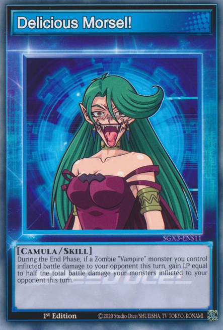 Delicious Morsel! (SGX3-ENS11) - Speed Duel GX: Duelists of Shadows 1st Edition