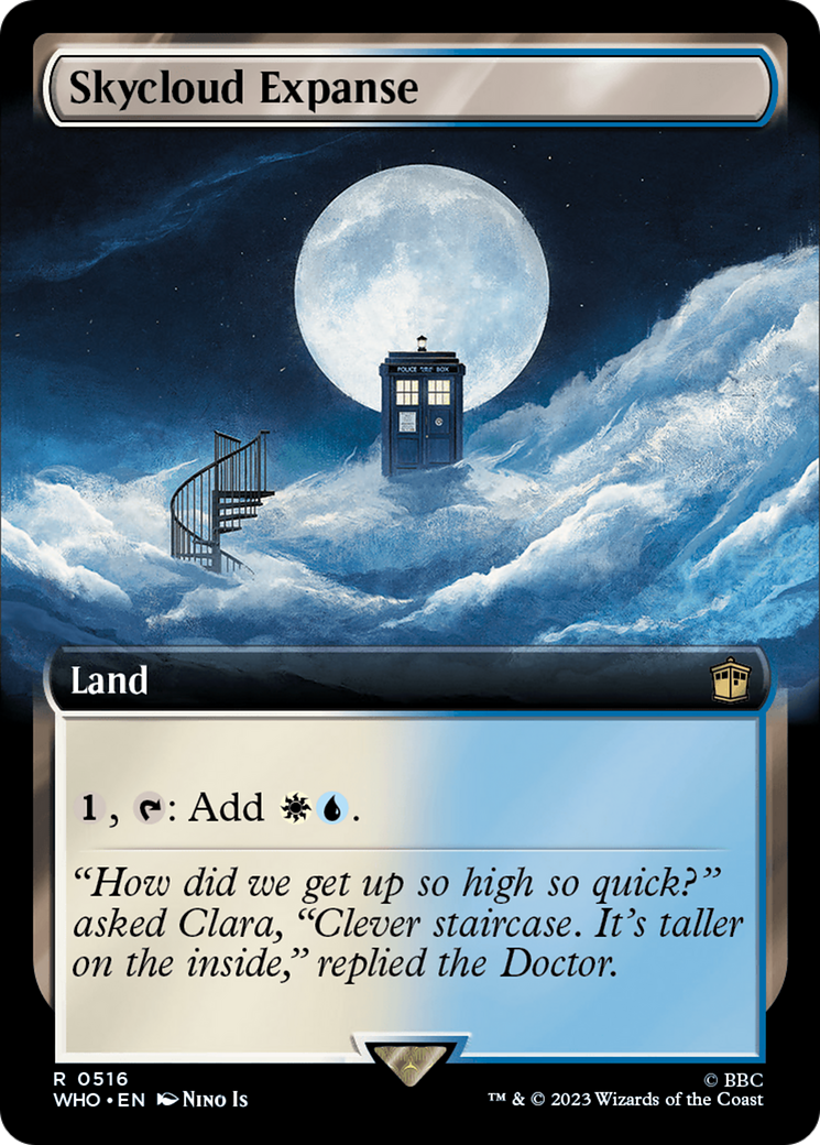 Skycloud Expanse (WHO-516) - Doctor Who: (Extended Art)