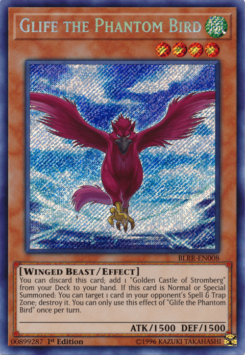 Glife the Phantom Bird [BLRR-EN008] Secret Rare - Josh's Cards