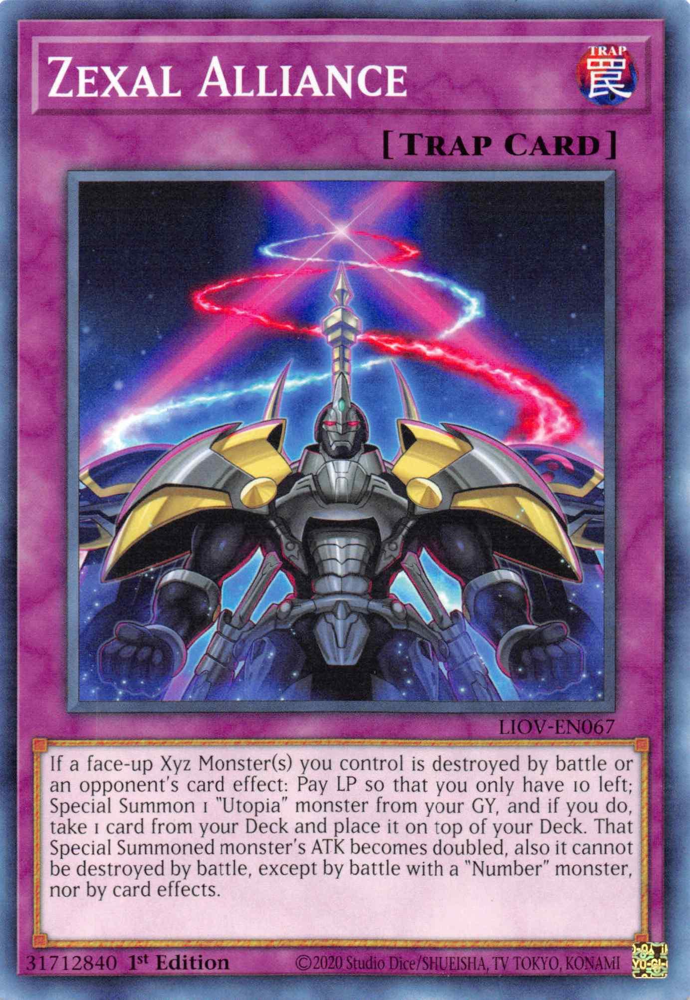 Zexal Alliance [LIOV-EN067] Common - Josh's Cards