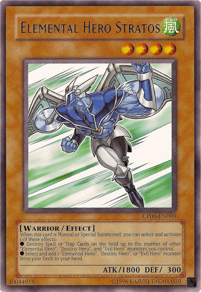 Elemental Hero Stratos [CP06-EN009] Rare - Josh's Cards