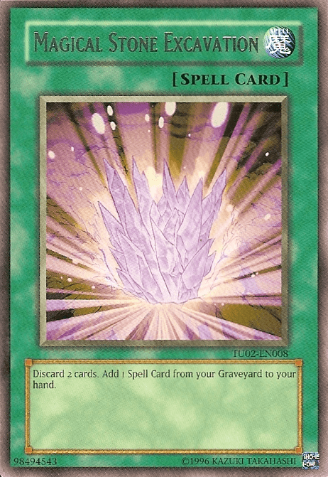 Magical Stone Excavation [TU02-EN008] Rare - Josh's Cards