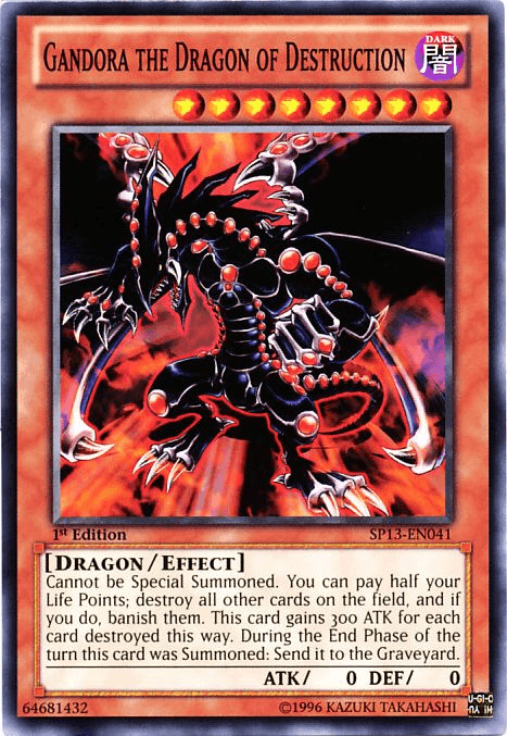 Gandora the Dragon of Destruction [SP13-EN041] Common - Josh's Cards