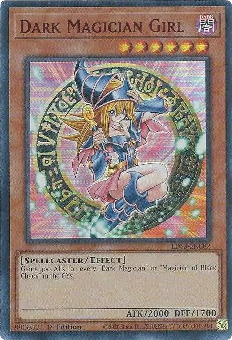 Dark Magician Girl (Red) [LDS3-EN082] Ultra Rare - Josh's Cards