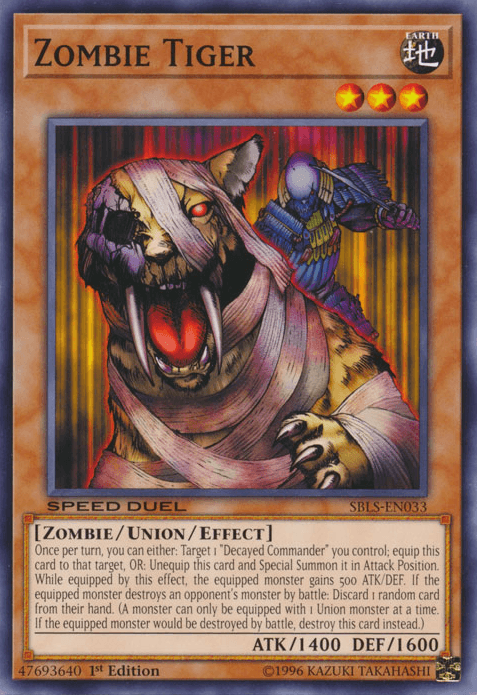 Zombie Tiger [SBLS-EN033] Common - Josh's Cards