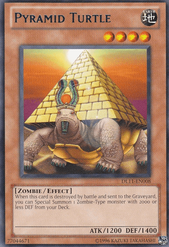 Pyramid Turtle (Blue) [DL11-EN008] Rare - Josh's Cards