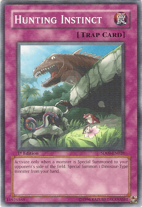 Hunting Instinct [SD09-EN028] Common - Josh's Cards