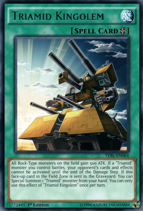 Triamid Kingolem [TDIL-EN064] Rare - Josh's Cards