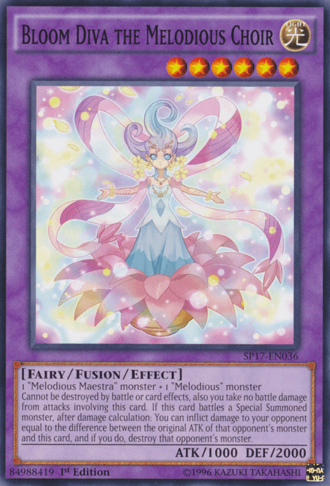 Bloom Diva the Melodious Choir [SP17-EN036] Common - Josh's Cards