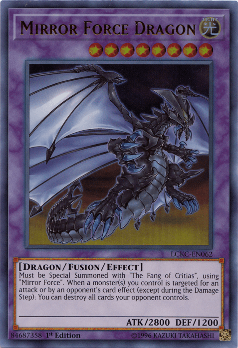 Mirror Force Dragon [LCKC-EN062] Ultra Rare - Josh's Cards