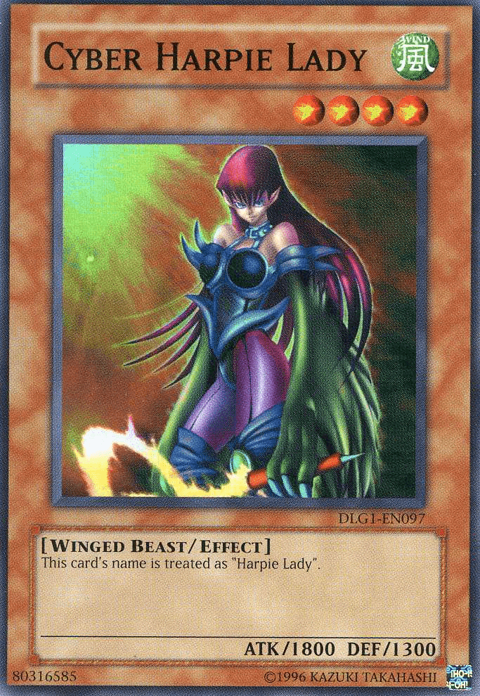 Cyber Harpie Lady [DLG1-EN097] Super Rare - Josh's Cards