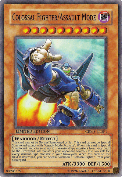 Colossal Fighter/Assault Mode [CRMS-ENSP1] Super Rare - Josh's Cards