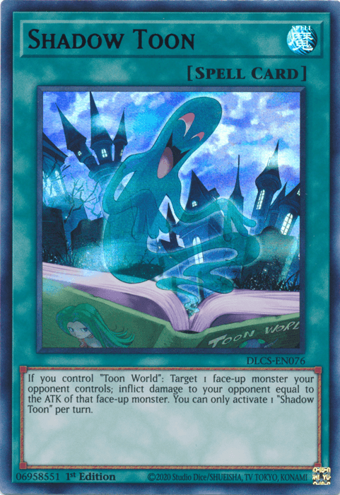 Shadow Toon (Purple) [DLCS-EN076] Ultra Rare - Josh's Cards