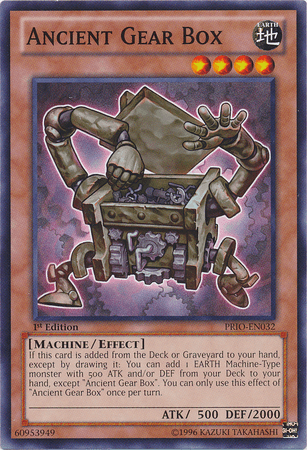Ancient Gear Box [PRIO-EN032] Common - Josh's Cards