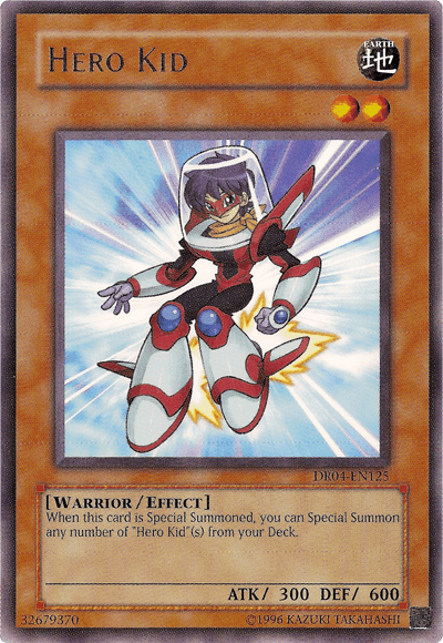 Hero Kid [DR04-EN125] Rare - Josh's Cards