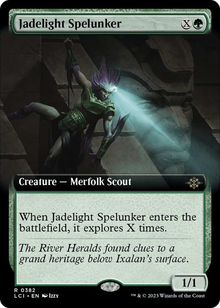 Jadelight Spelunker (LCI-382) - The Lost Caverns of Ixalan: (Extended Art)