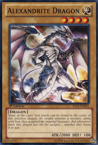 Alexandrite Dragon [YS12-EN001] Common - Josh's Cards