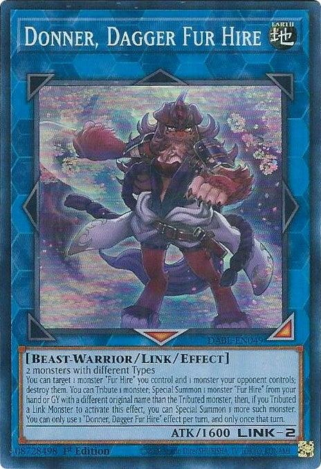 Donner, Dagger Fur Hire [DABL-EN049] Super Rare - Josh's Cards