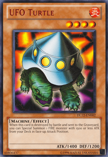 UFO Turtle (Red) [DL12-EN002] Rare - Josh's Cards