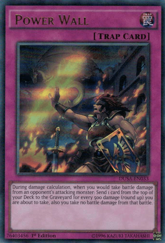 Power Wall [DUSA-EN033] Ultra Rare - Josh's Cards