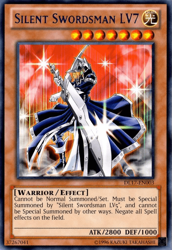 Silent Swordsman LV7 (Purple) [DL17-EN003] Rare - Josh's Cards