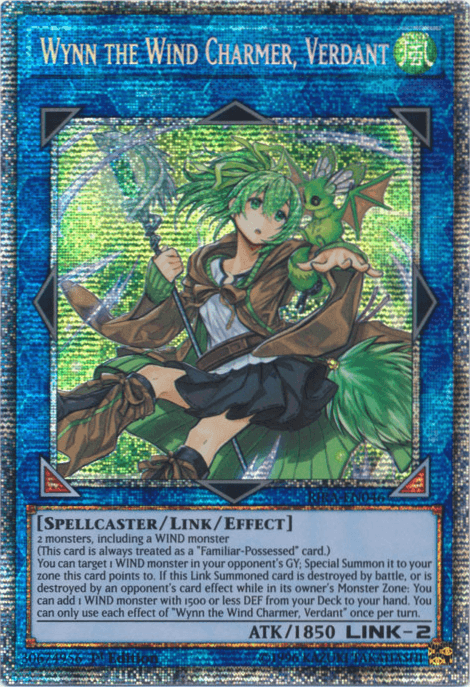 Wynn the Wind Charmer, Verdant [RIRA-EN046] Starlight Rare - Josh's Cards