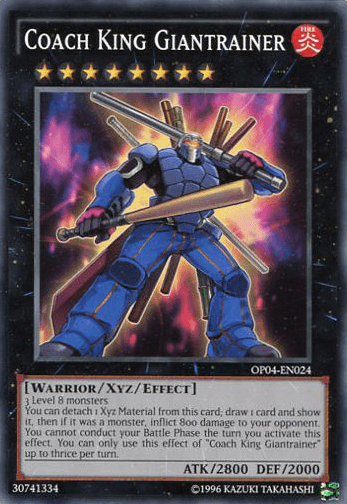 Coach King Giantrainer [OP04-EN024] Common - Josh's Cards