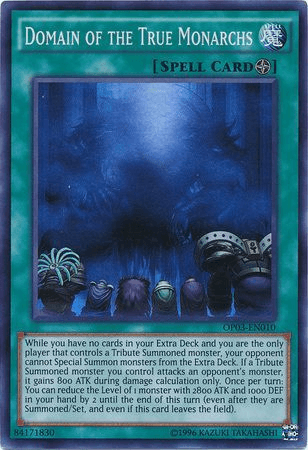 Domain of the True Monarchs [OP03-EN010] Super Rare - Josh's Cards