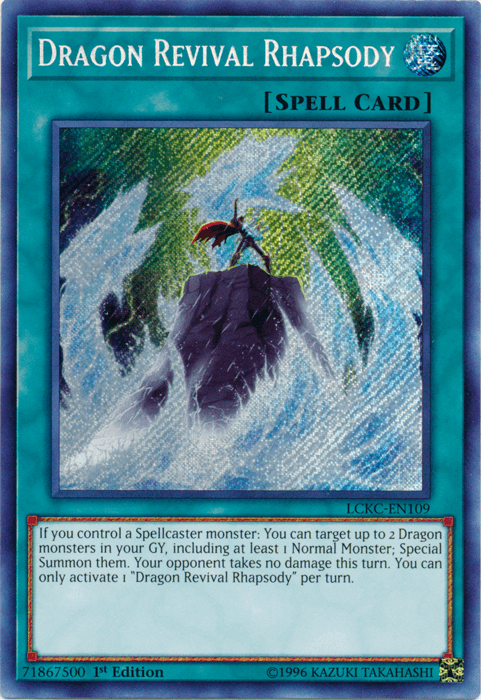 Dragon Revival Rhapsody [LCKC-EN109] Secret Rare - Josh's Cards