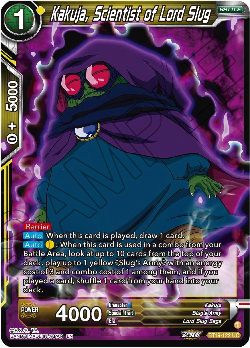 Kakuja, Scientist of Lord Slug (BT19-122) [Fighter's Ambition] Parallel Foil