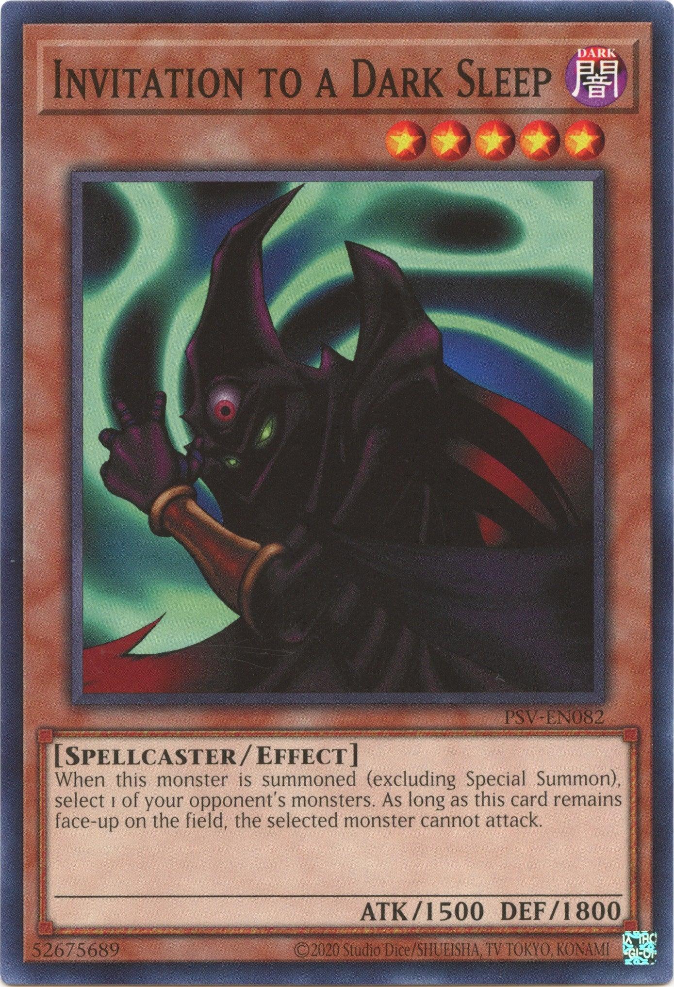 Invitation to a Dark Sleep (25th Anniversary) [PSV-EN082] Common - Josh's Cards