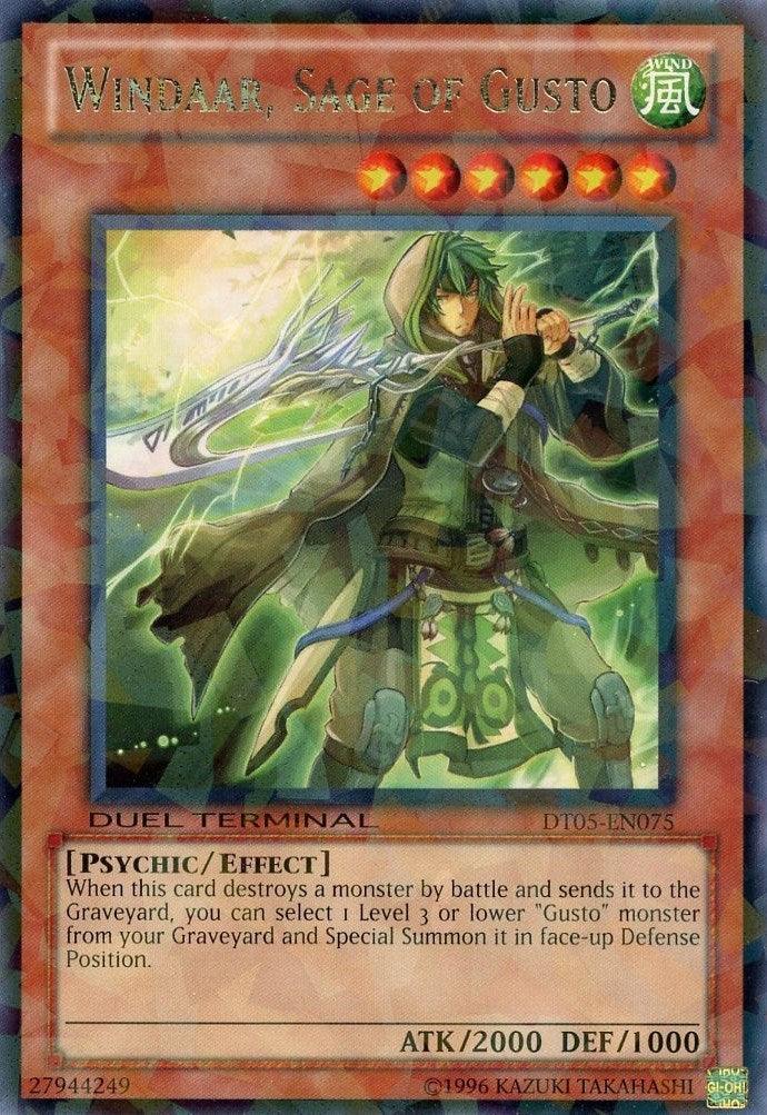 Windaar, Sage of Gusto [DT05-EN075] Rare - Josh's Cards