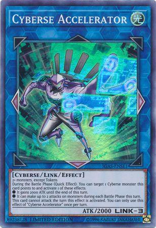 Cyberse Accelerator [IGAS-ENSE1] Super Rare - Josh's Cards