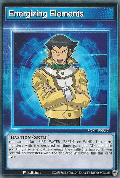 Energizing Elements [SGX1-ENS17] Common - Josh's Cards