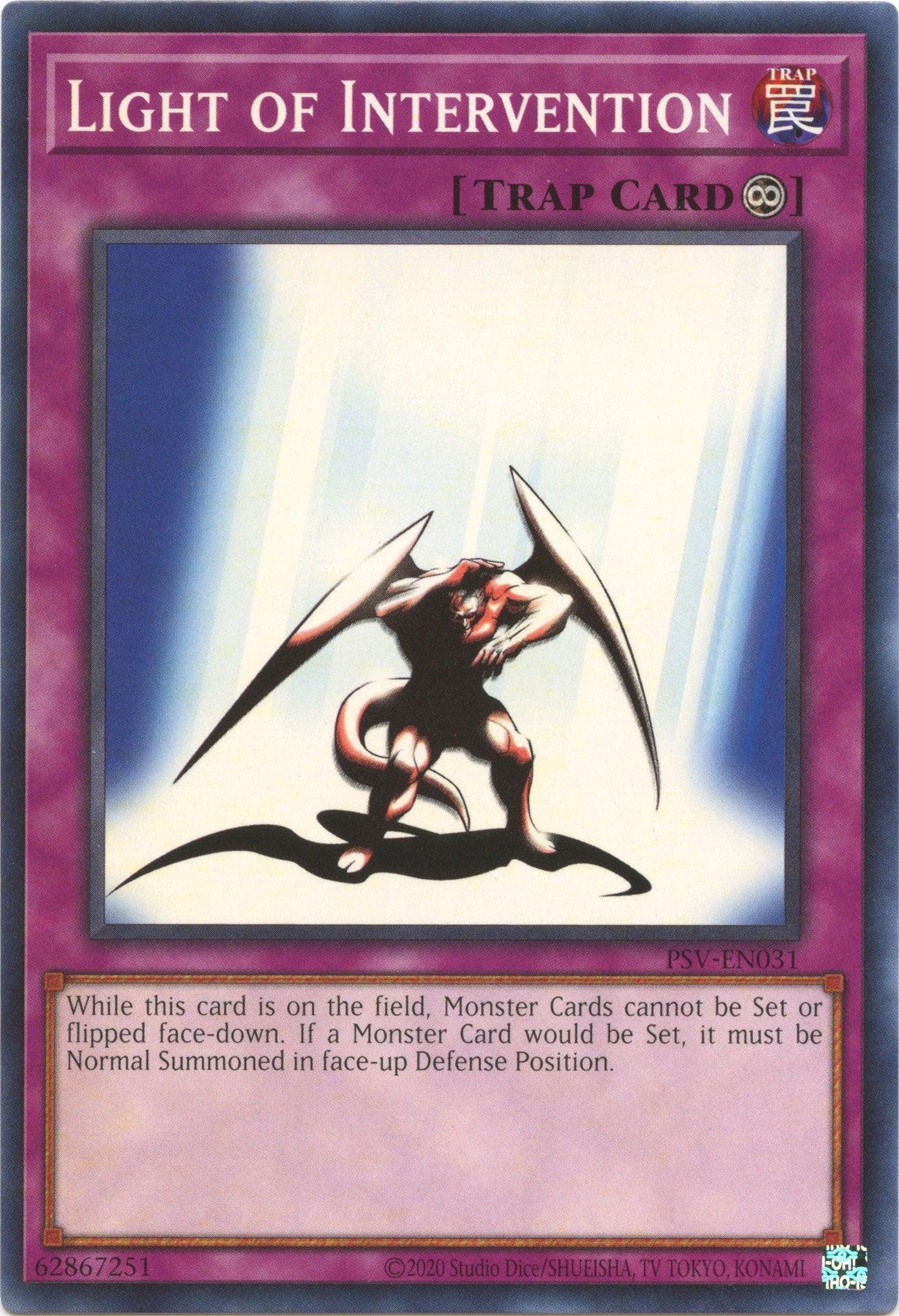 Light of Intervention (25th Anniversary) [PSV-EN031] Common - Josh's Cards