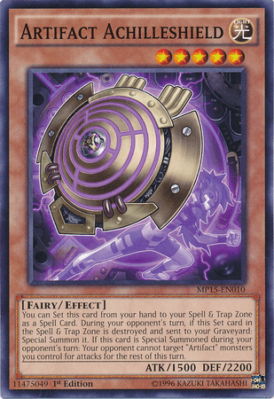 Artifact Achilleshield [MP15-EN010] Common - Josh's Cards