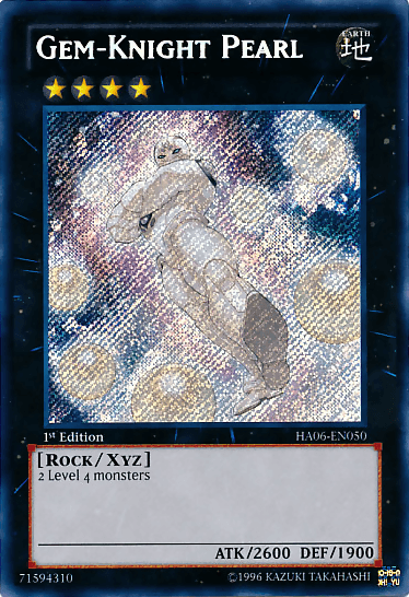 Gem-Knight Pearl [HA06-EN050] Secret Rare - Josh's Cards
