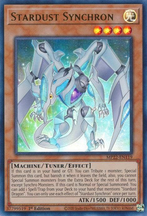Stardust Synchron [MP22-EN119] Ultra Rare - Josh's Cards