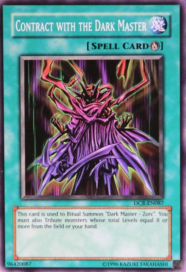 Contract with the Dark Master [DCR-EN087] Common - Josh's Cards