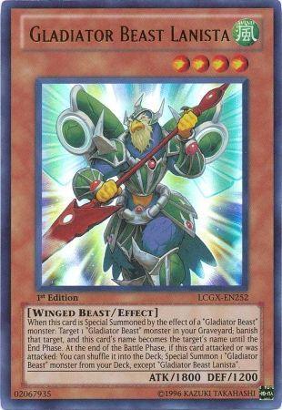 Gladiator Beast Lanista [LCGX-EN252] Ultra Rare - Josh's Cards