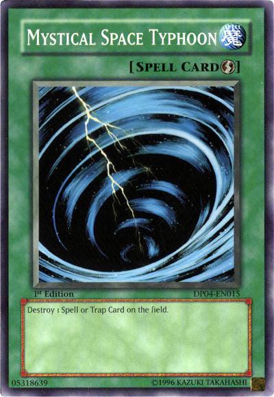 Mystical Space Typhoon [DP04-EN015] Common - Josh's Cards
