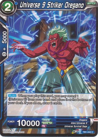 Universe 9 Striker Oregano (TB1-042) [The Tournament of Power] Parallel Foil
