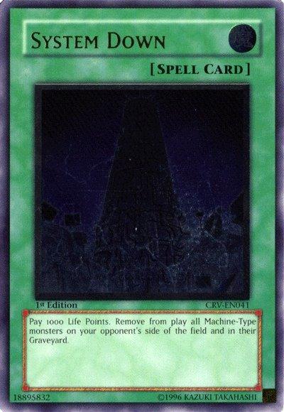 System Down [CRV-EN041] Ultimate Rare - Josh's Cards