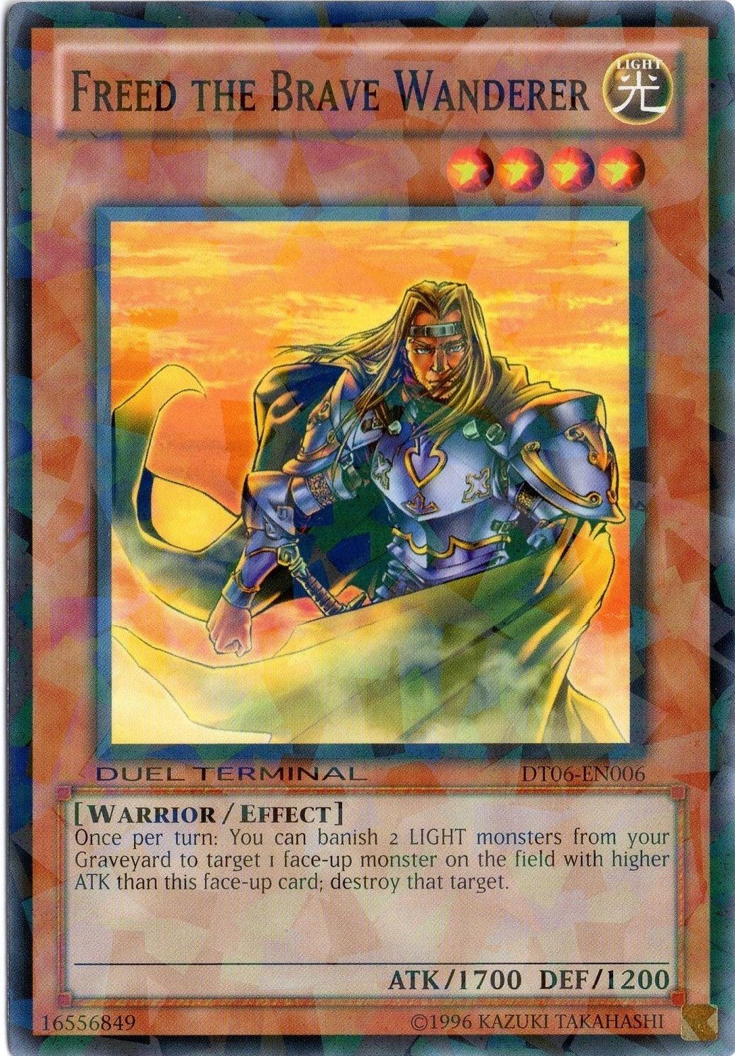 Freed the Brave Wanderer [DT06-EN006] Common - Josh's Cards