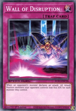 Wall of Disruption [SGX1-ENC20] Common - Josh's Cards