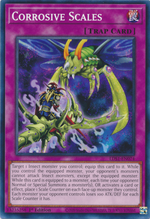 Corrosive Scales [LDS1-EN074] Common - Josh's Cards
