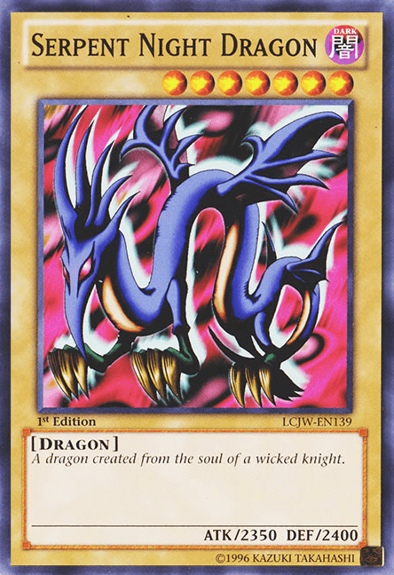 Serpent Night Dragon [LCJW-EN139] Common - Josh's Cards