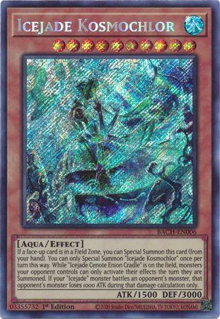 Icejade Kosmochlor [BACH-EN006] Secret Rare - Josh's Cards