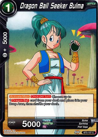 Dragon Ball Seeker Bulma (BT5-107) [Miraculous Revival] Parallel Foil